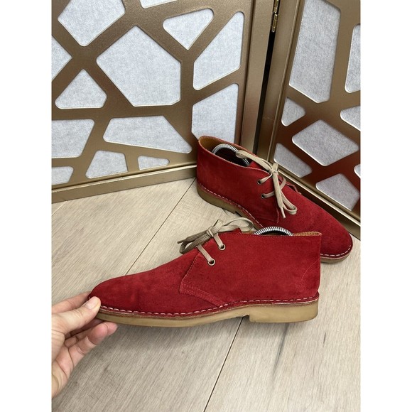 Hunter Twickenham suede leather shoes Men 8 Women 9.5 Eu 41 Ankle chukka Boots main image 10